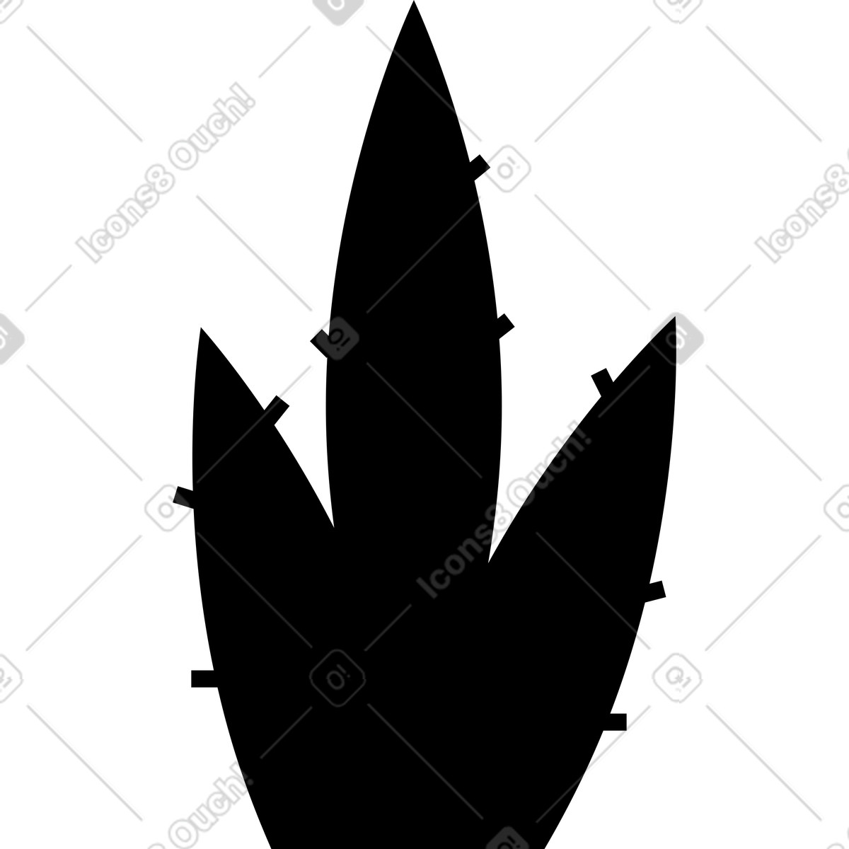 下载 Burgundy 风格的 仙人掌 插画，支持 PNG、SVG 格式