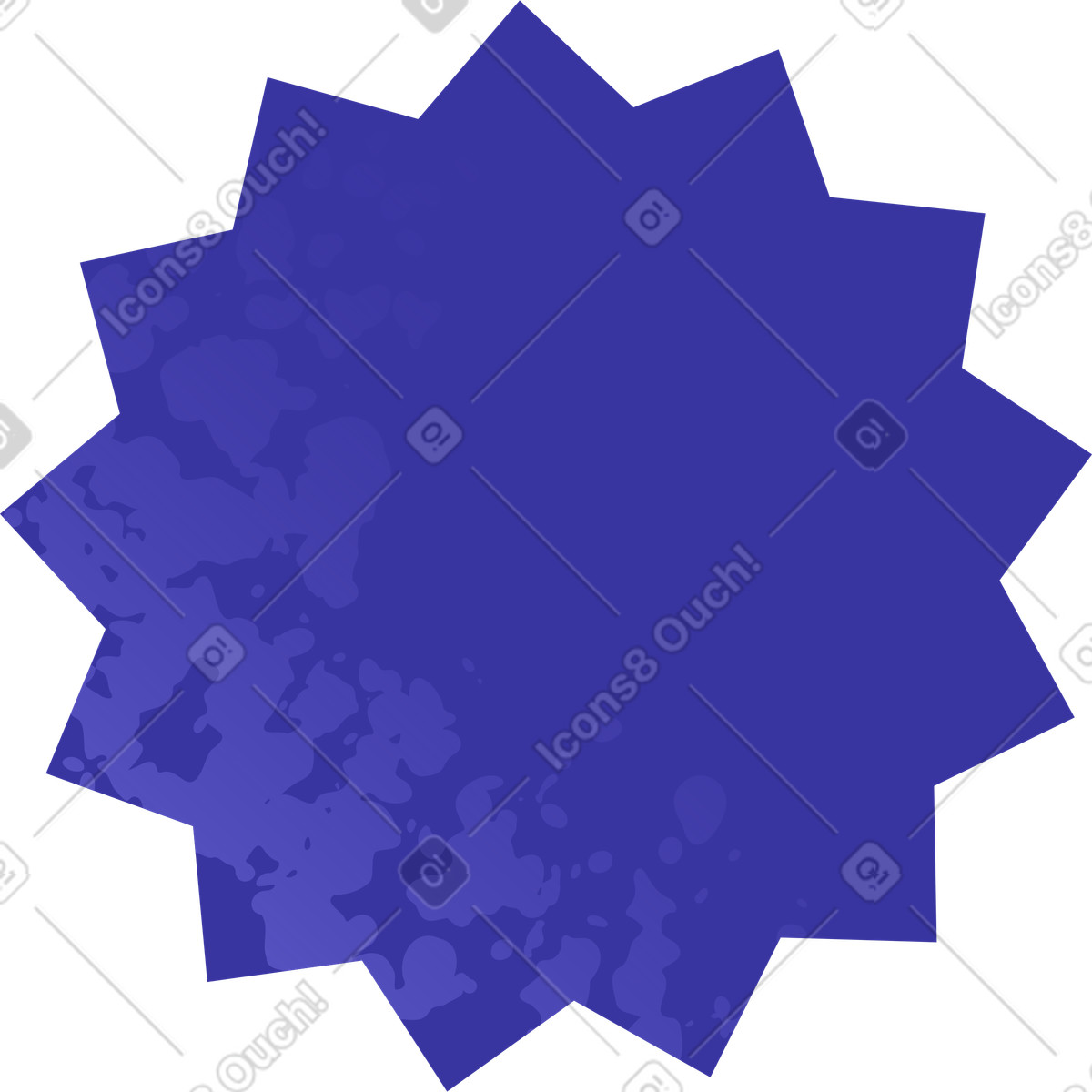 Poligono con texture illustrazione in stile Bright scarica in PNG, SVG