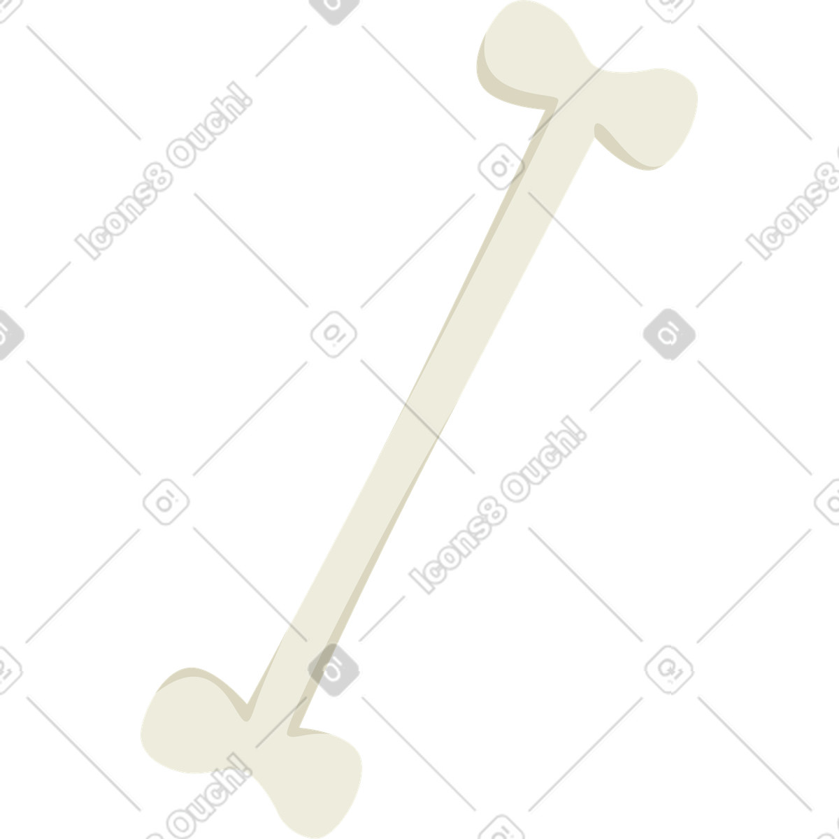 Illustration Os dans le style Social à télécharger aux formats PNG, SVG