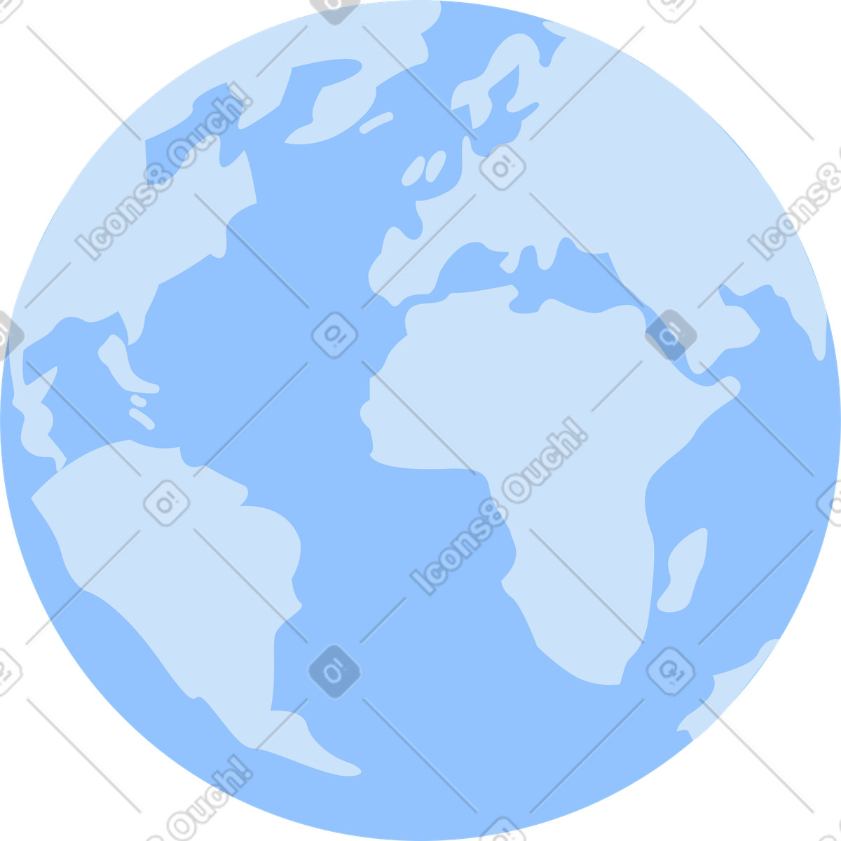 下载 Urban 风格的 地球 插画，支持 PNG、SVG 格式