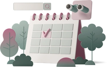 Calendario Illustrazioni vettoriali