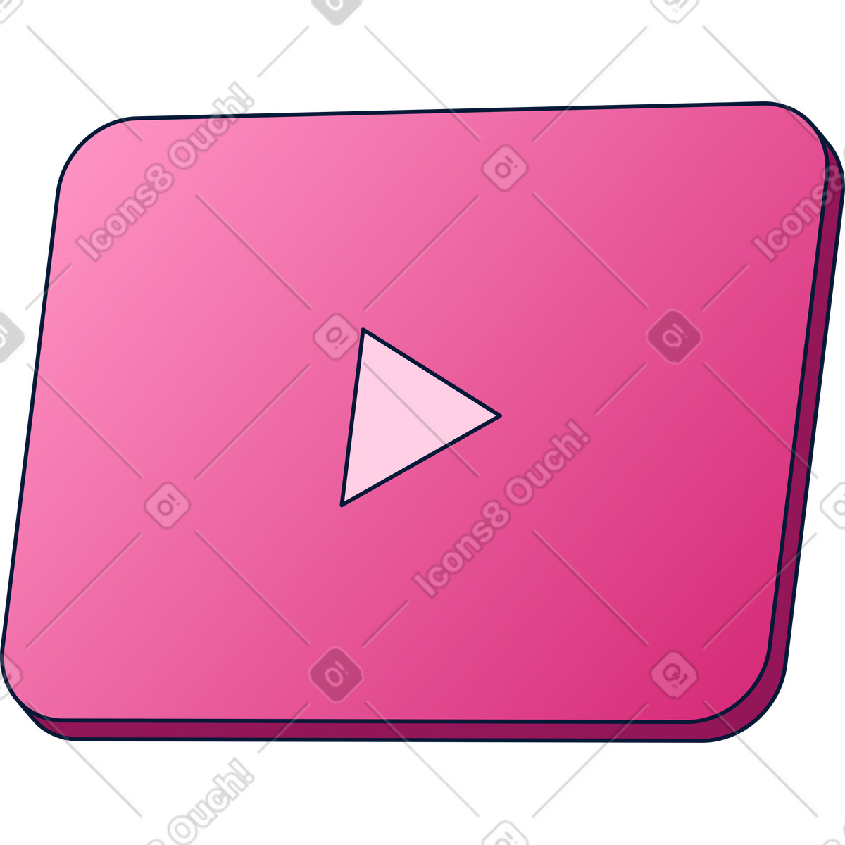 Ilustración Fotograma de vídeo en estilo Neat a descargar en PNG y SVG