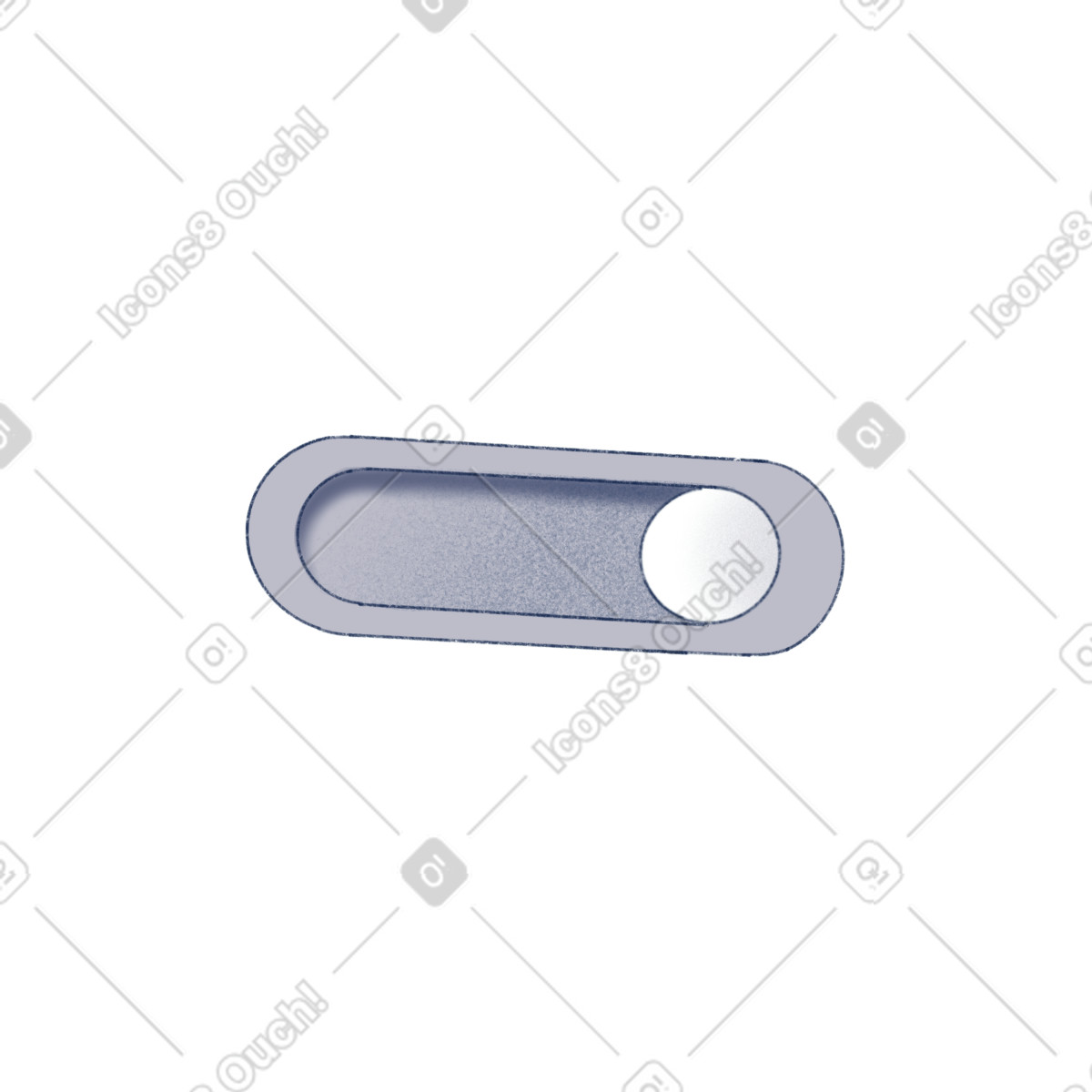 Haze スタイルの On off button のイラストをPNG、SVG形式でダウンロード