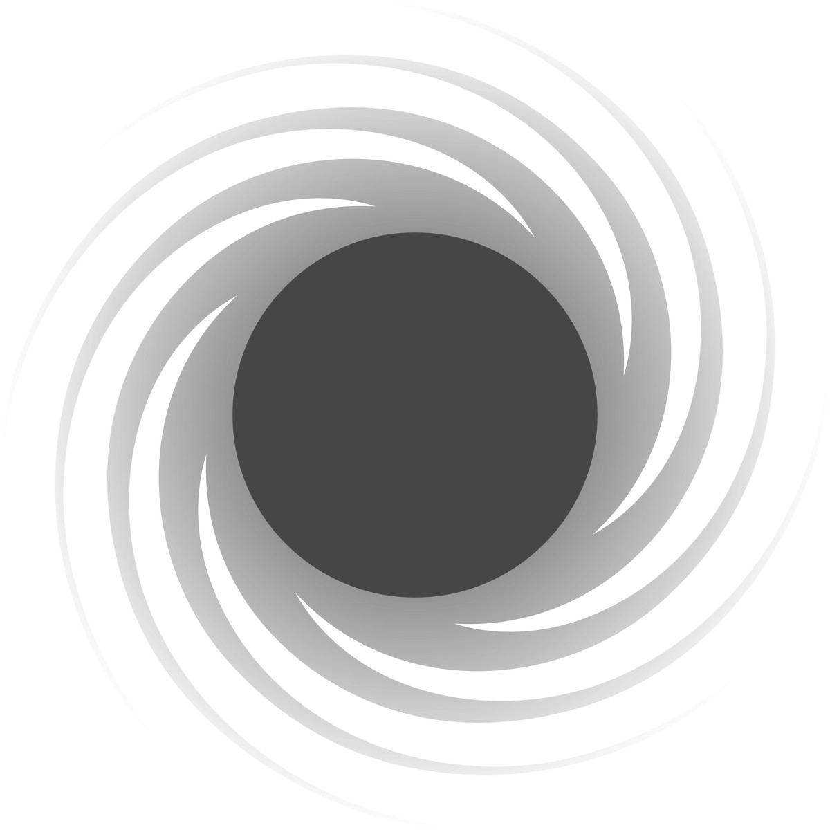 Ilustración Blackhole en estilo Fogg a descargar en PNG y SVG