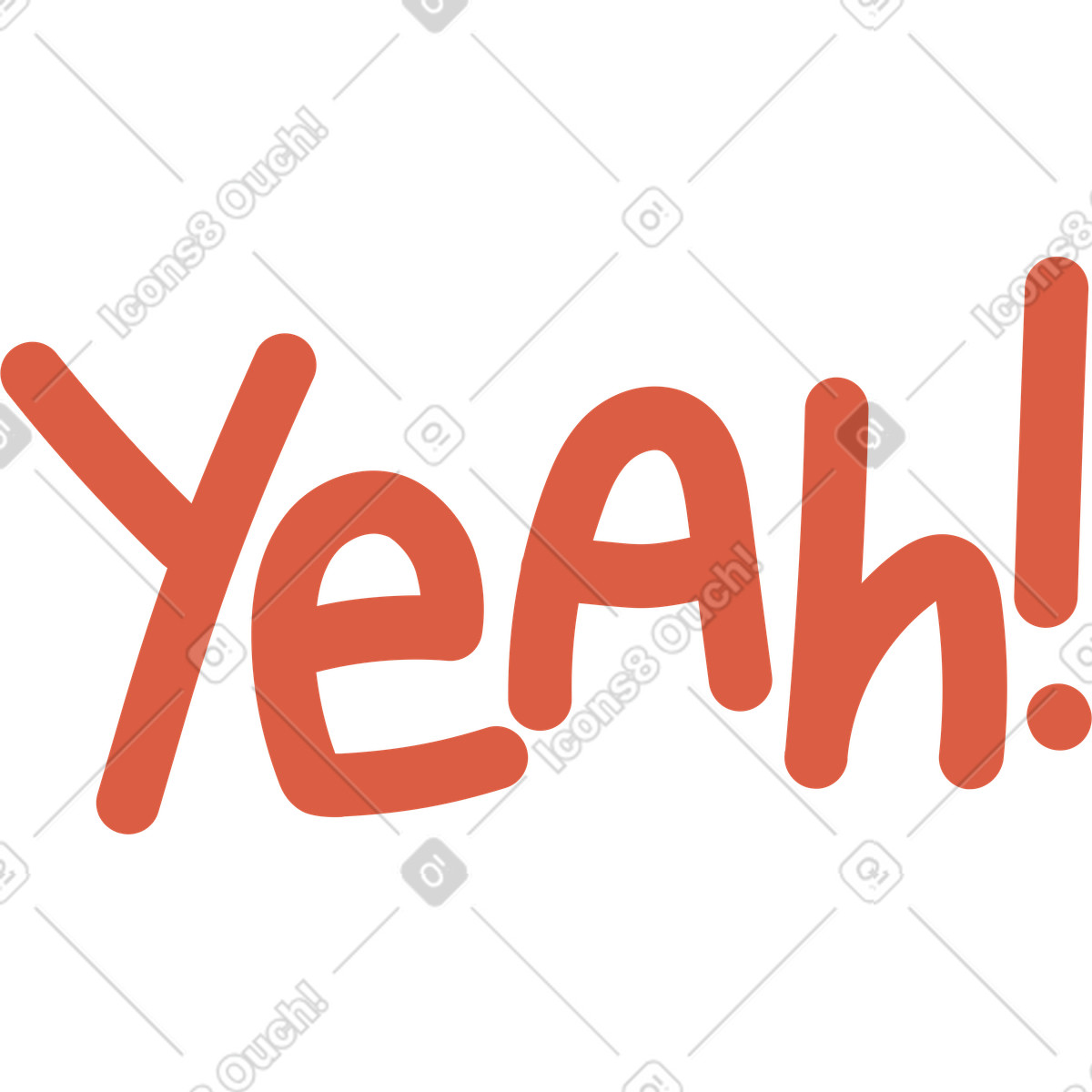 Si illustrazione in stile Ginger Cat scarica in PNG, SVG