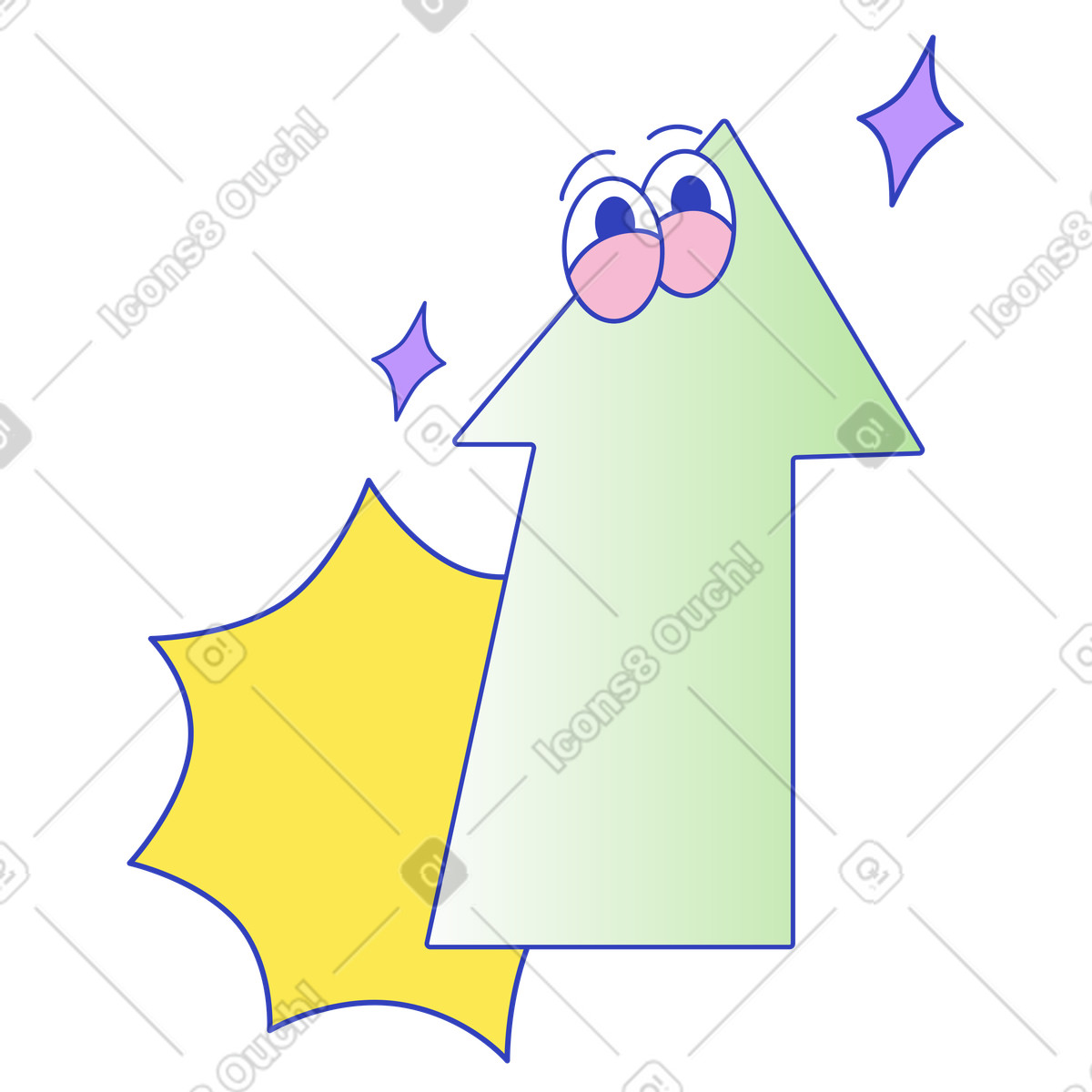 Self-improvement and personal growth, Continuous personal development,Personal success journey illustration in Eyeful style download in PNG, SVG