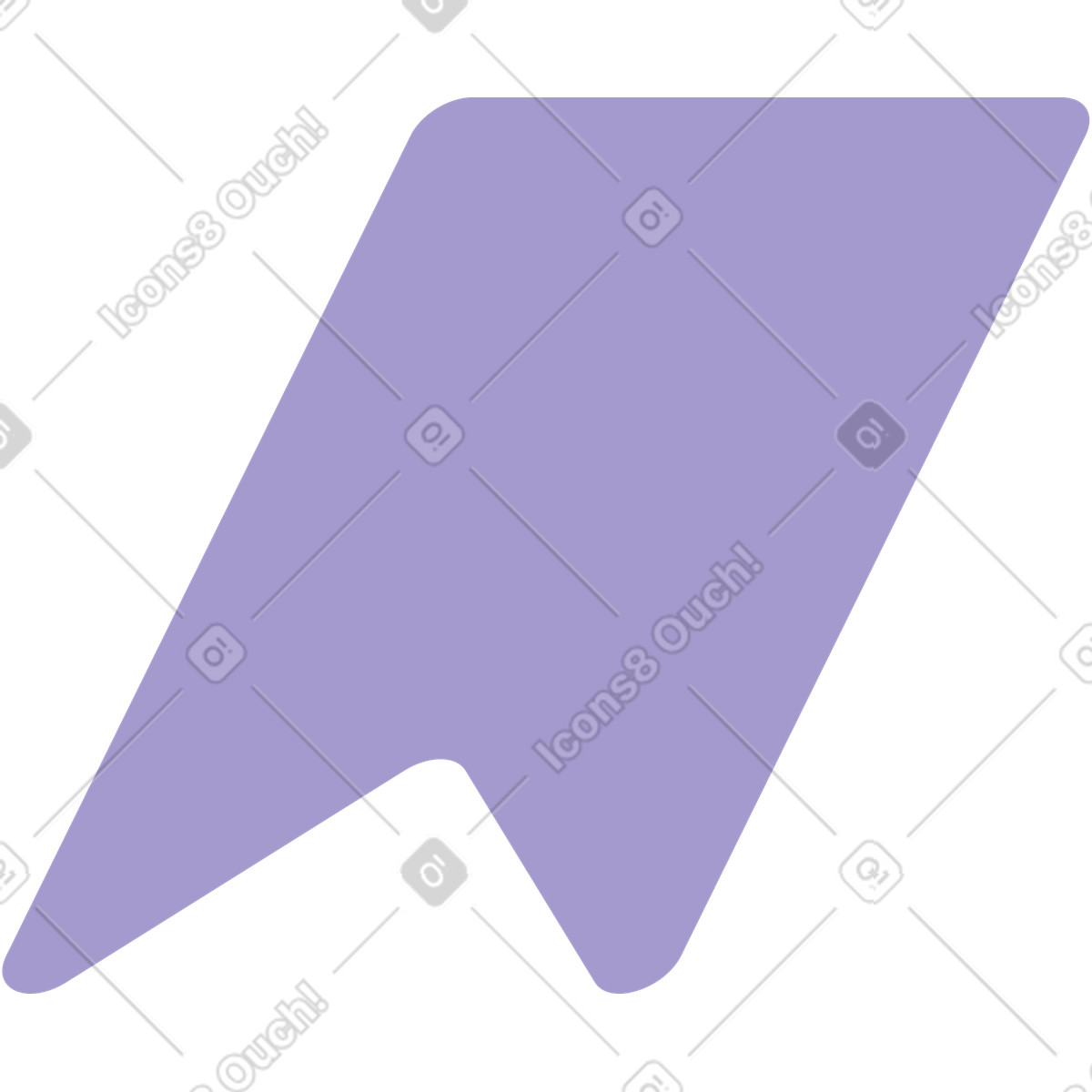 Lesezeichen-Illustration im Coworking-Stil als Download in PNG, SVG