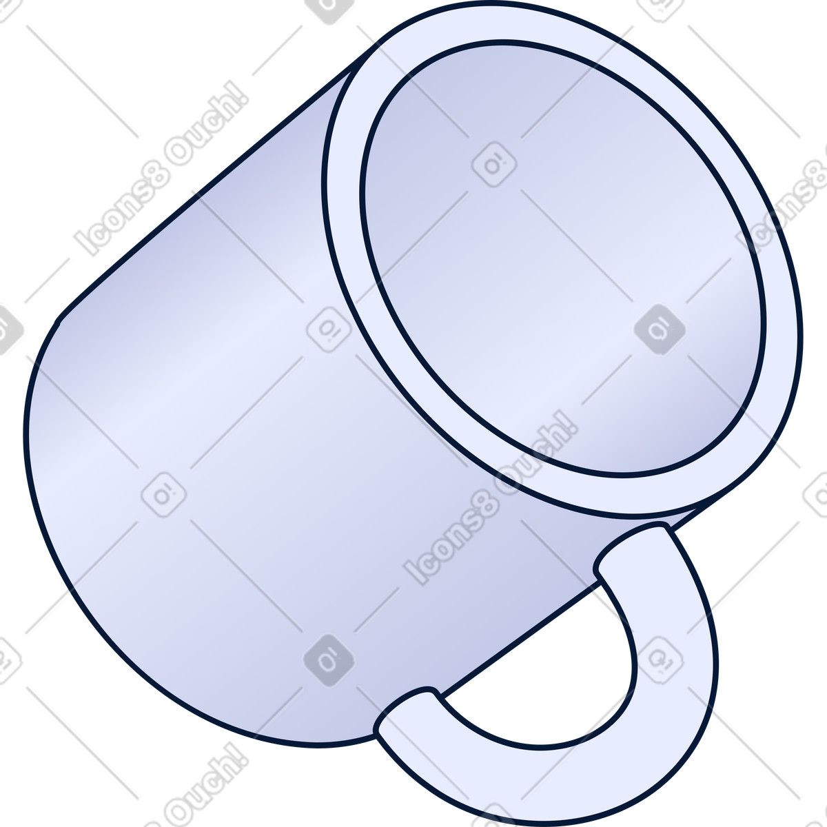 Ilustración Jarra en estilo Neat a descargar en PNG y SVG
