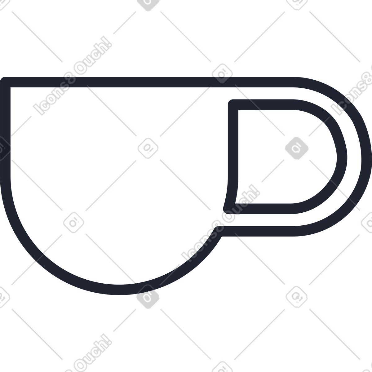 Ilustração de Copo em no estilo Pablita para baixar em PNG, SVG