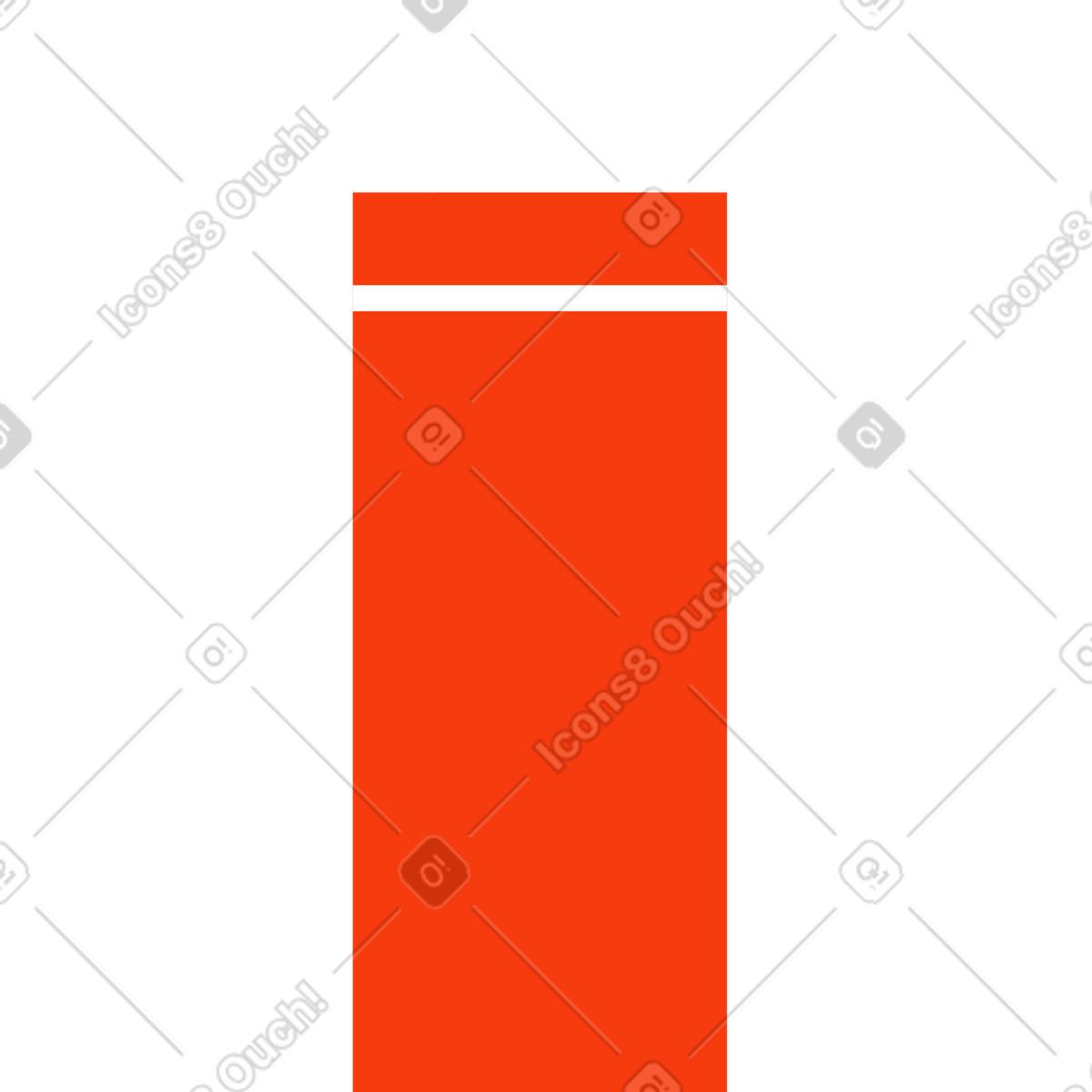 Ilustração de Presente vermelho em no estilo Wavy para baixar em PNG, SVG