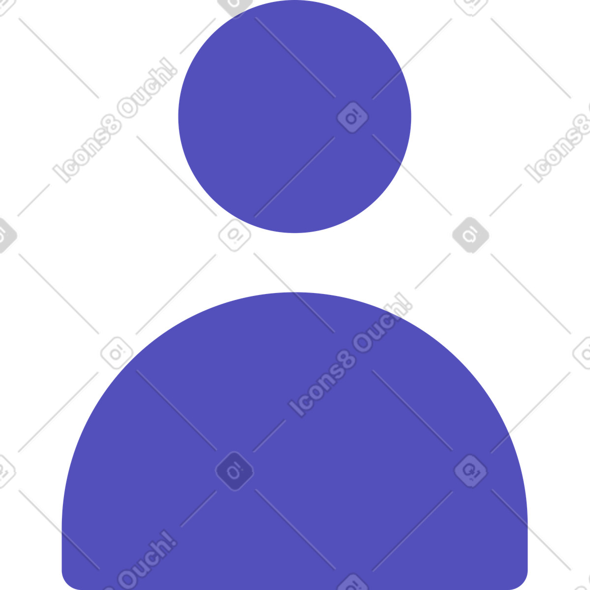 下载 Simplistic 风格的 用户图标 插画，支持 PNG、SVG 格式