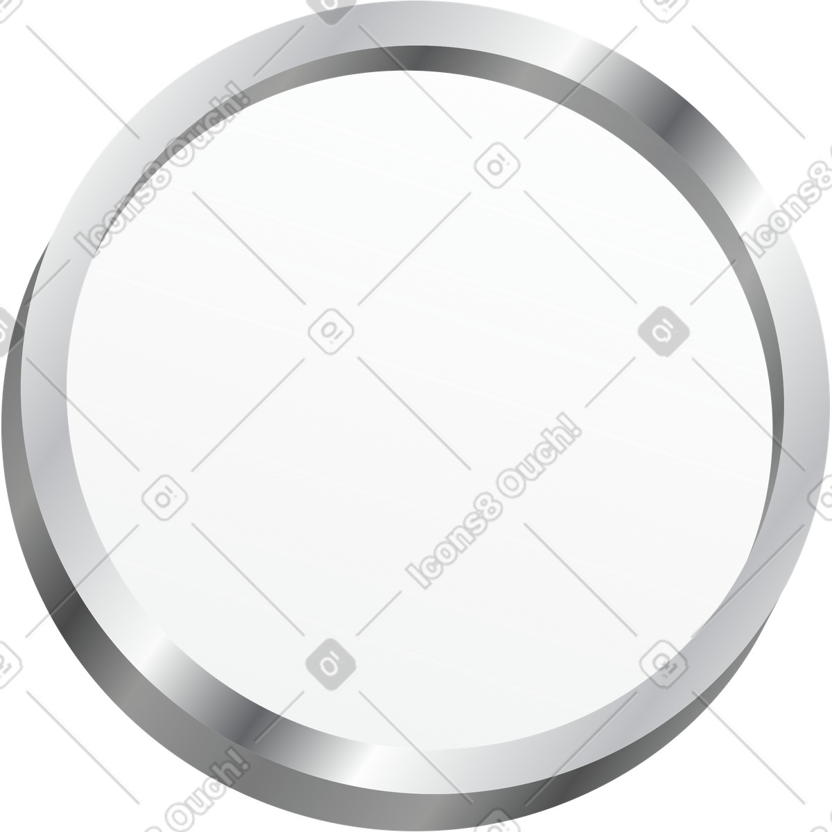 Transparent money coin illustration in Token style download in PNG, SVG