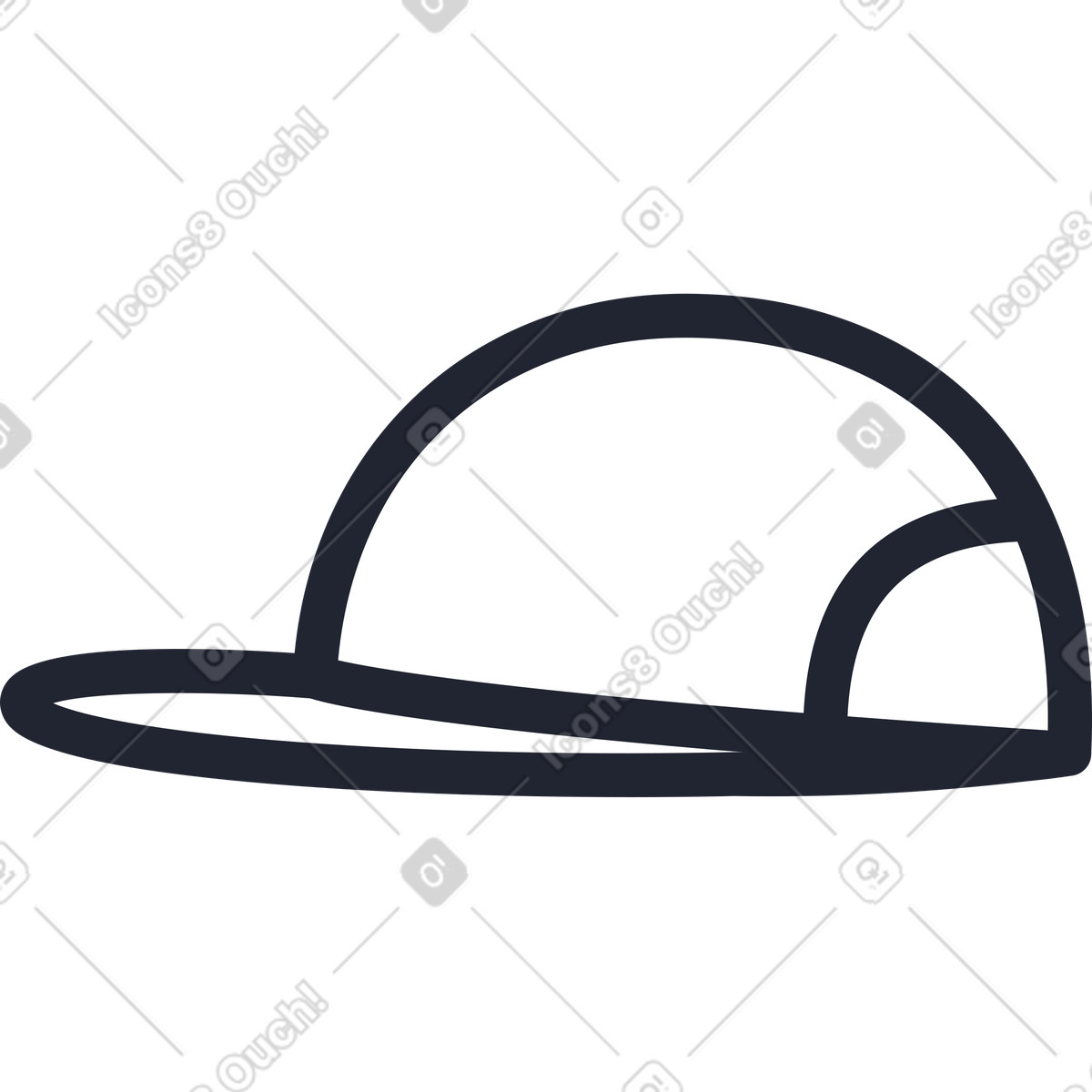 Иллюстрация Шапка в стиле Pablita — скачать в форматах PNG, SVG
