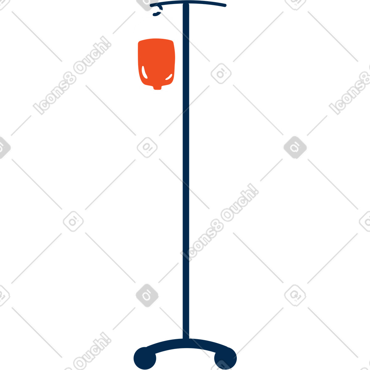 Fallen-Illustration im Flame-Stil als Download in PNG, SVG