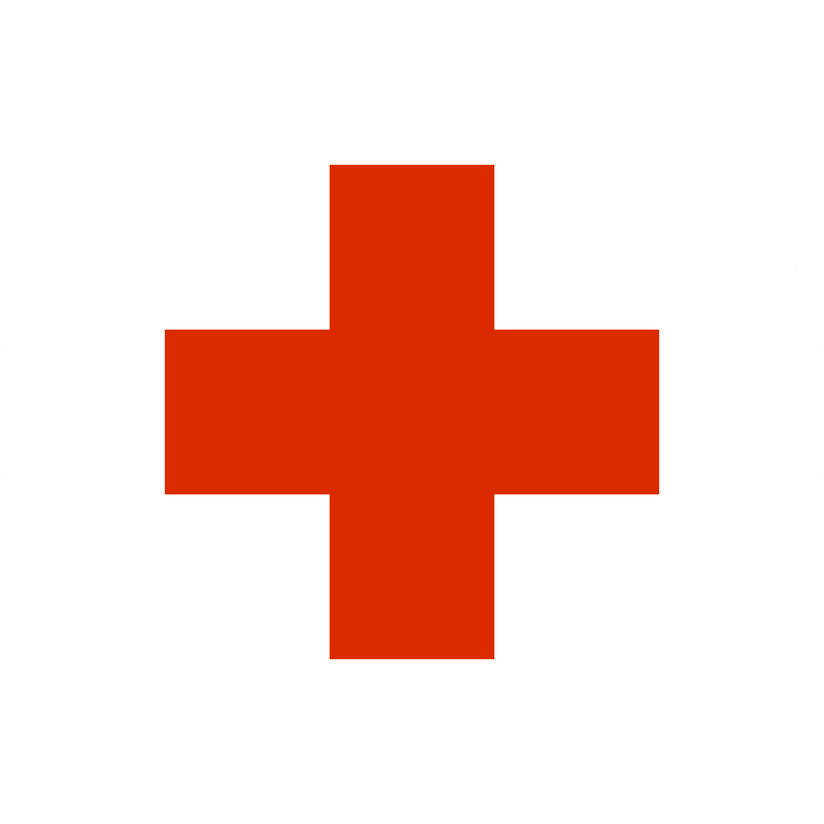 Ilustração de Red cross sign em no estilo Fogg para baixar em PNG, SVG