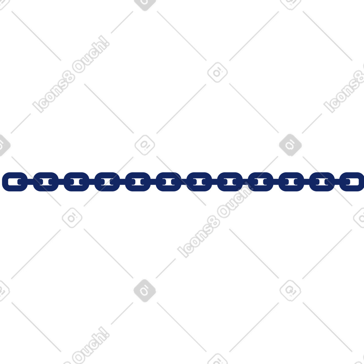 Catena illustrazione in stile Cyborg scarica in PNG, SVG