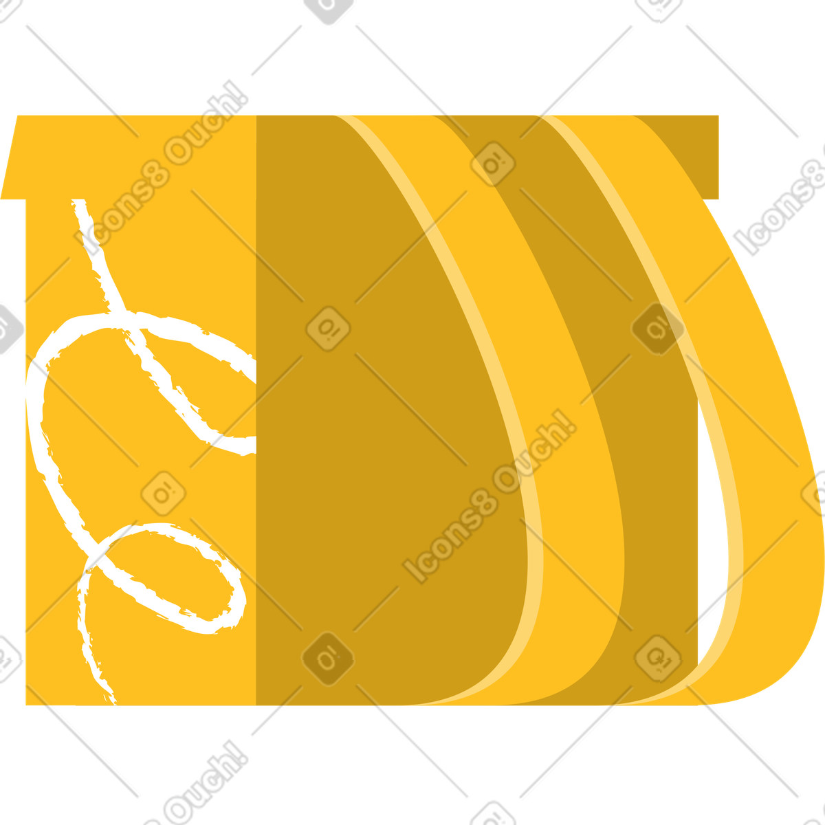 Ilustración Caja de envío exprés en estilo Bright a descargar en PNG y SVG