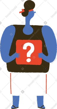 Man with box PNG, SVG