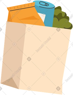 Package with products PNG, SVG