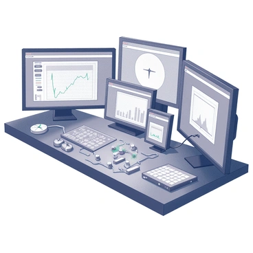 A control room with screens and dials, representing the functions of the prefrontal cortex