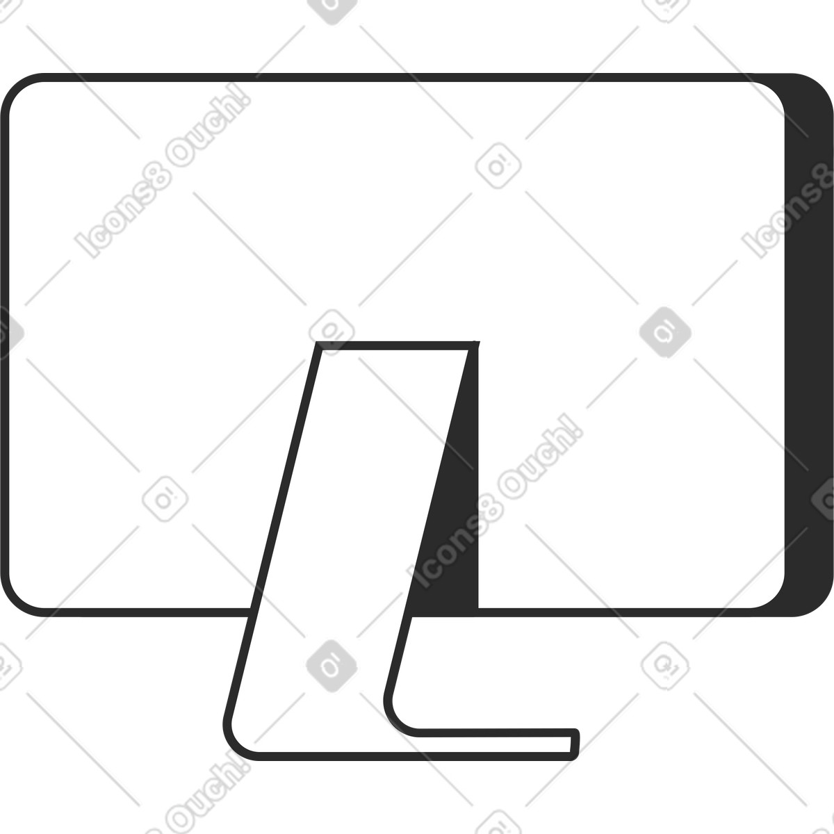 下载 Marginalia 风格的 电脑 插画，支持 PNG、SVG 格式