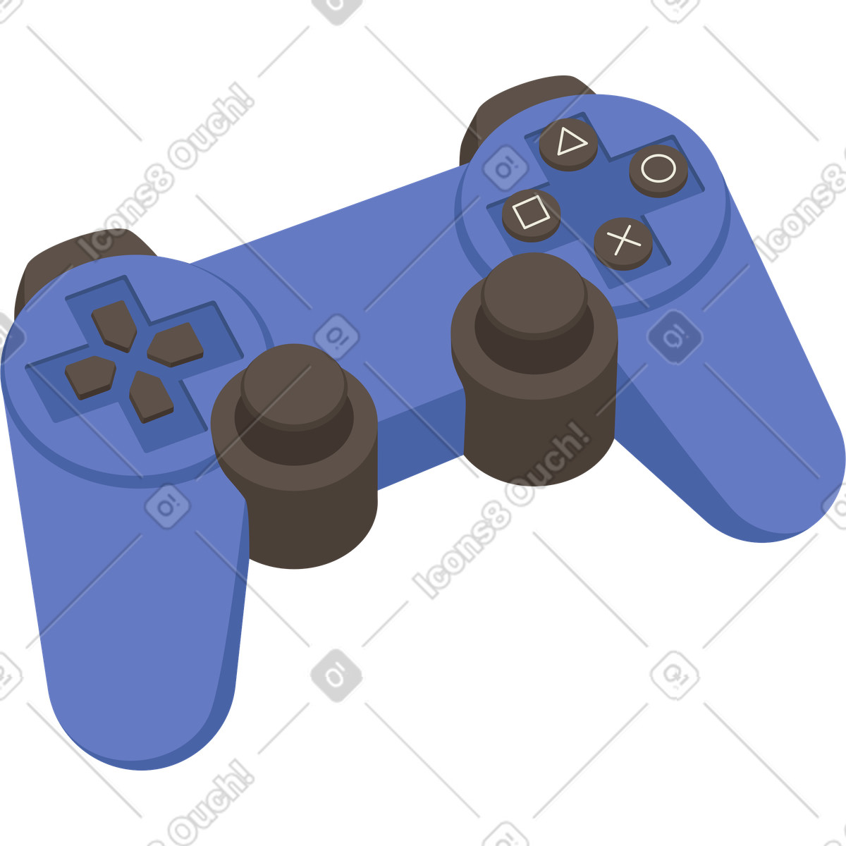 Ilustração de Controle video game em no estilo Social para baixar em PNG, SVG