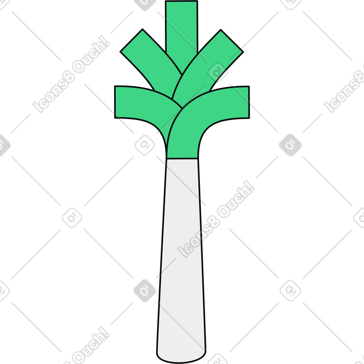 Ilustración Pareció en estilo Teko a descargar en PNG y SVG