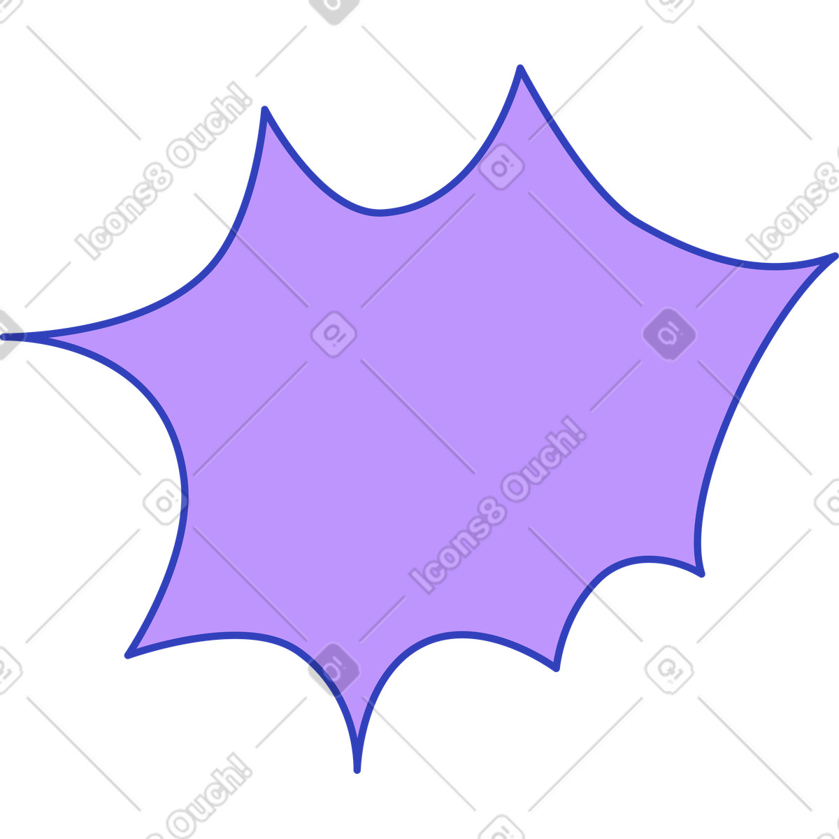 Frame illustration in Eyeful style download in PNG, SVG