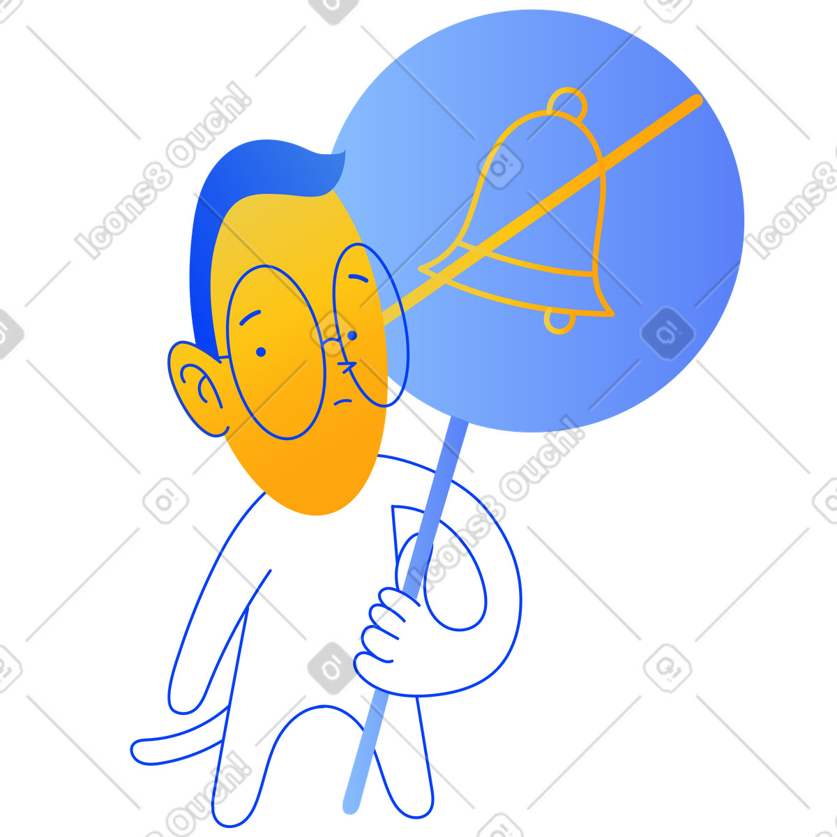 Ilustración Darse de baja en estilo Buddy a descargar en PNG y SVG