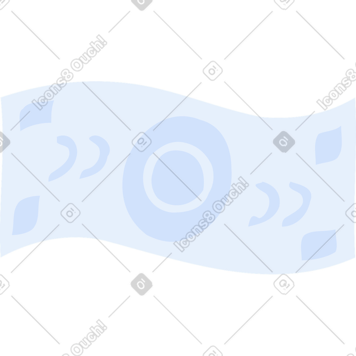 下载 Clip 风格的 纸币 插画，支持 PNG、SVG 格式
