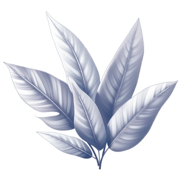 A collection of vibrant tropical leaves in varying shades of green arranged artistically.