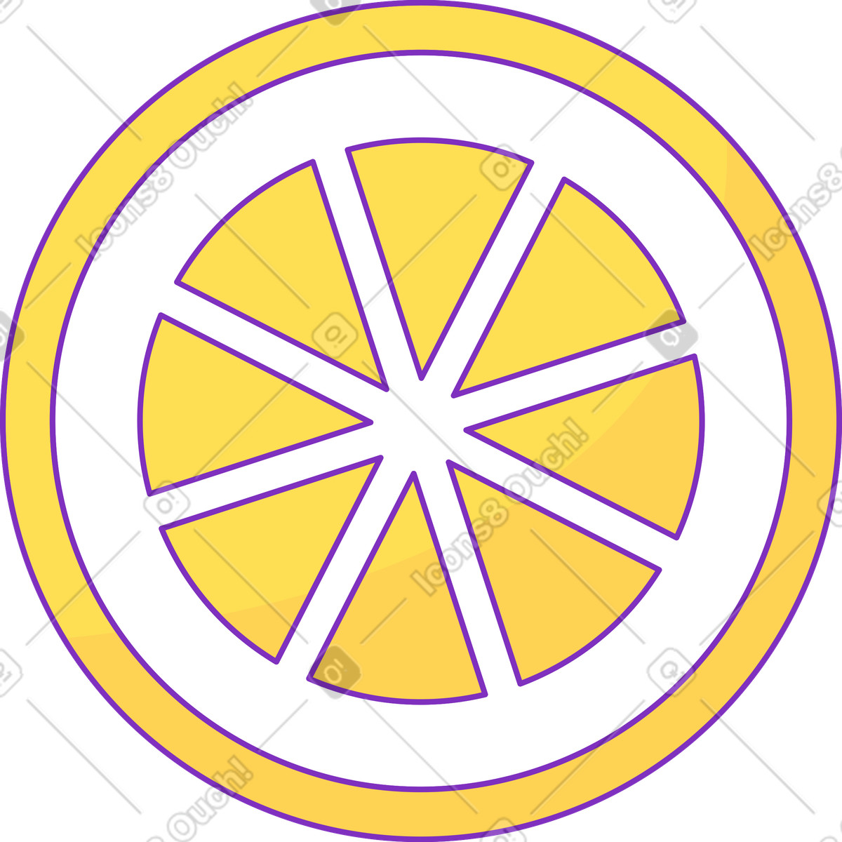 下载 Elastic 风格的 橙子片 插画，支持 PNG、SVG 格式