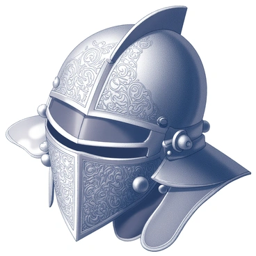 A close-up view of ornate armor details. The armor is decorated with complex engravings and embellishments, showcasing a variety of intricate patterns and symbols. The craftsmanship is evident in the meticulous work, with highlights on the polished surfaces reflecting light. The design includes elements such as filigree, embossed motifs, and layered plates that add depth and texture. Various types of metalwork are present, enhancing the overall visual complexity of the armor.