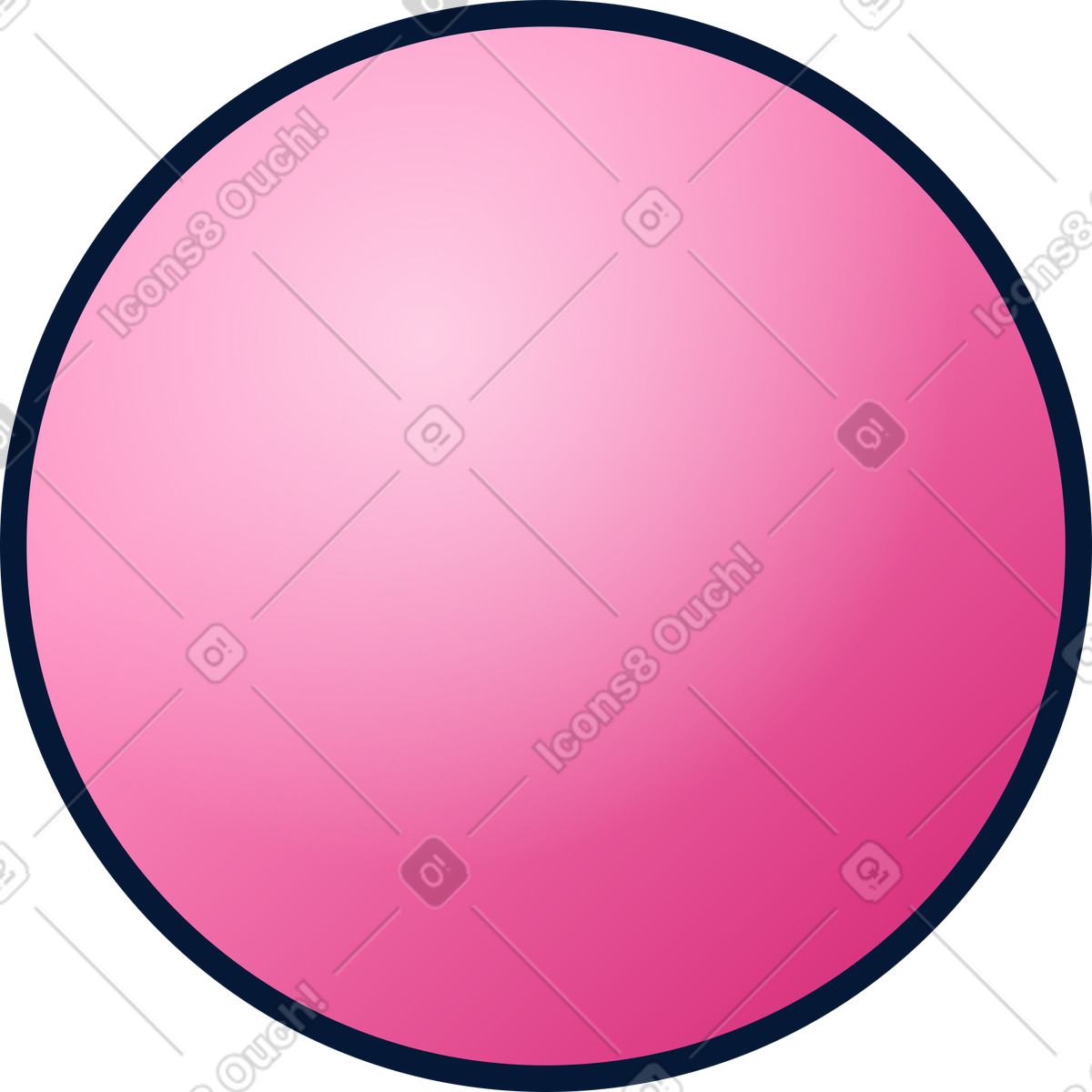 Illustration Balle dans le style Neat à télécharger aux formats PNG, SVG