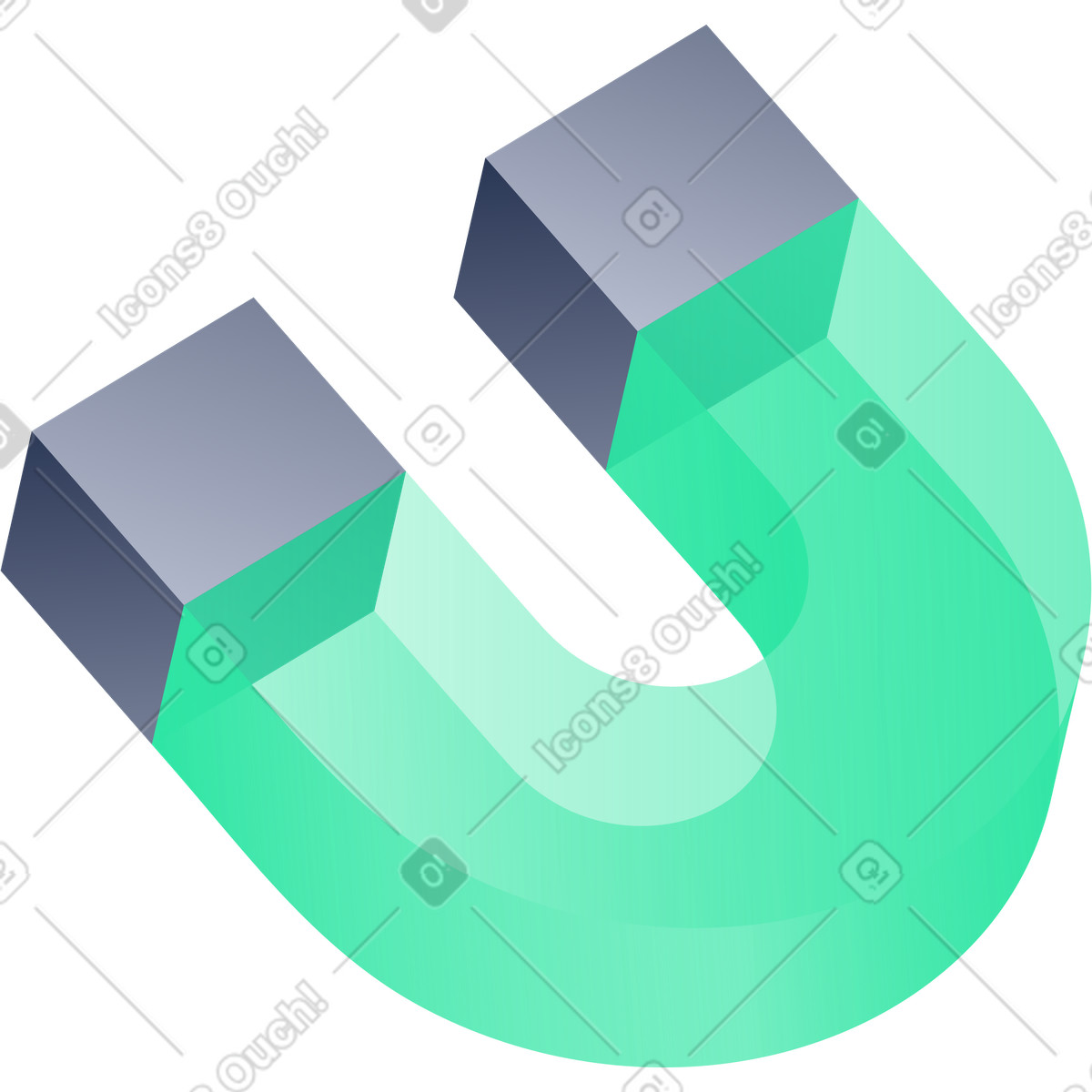 Im&aacute;n illustration in Lucent style download in PNG, SVG