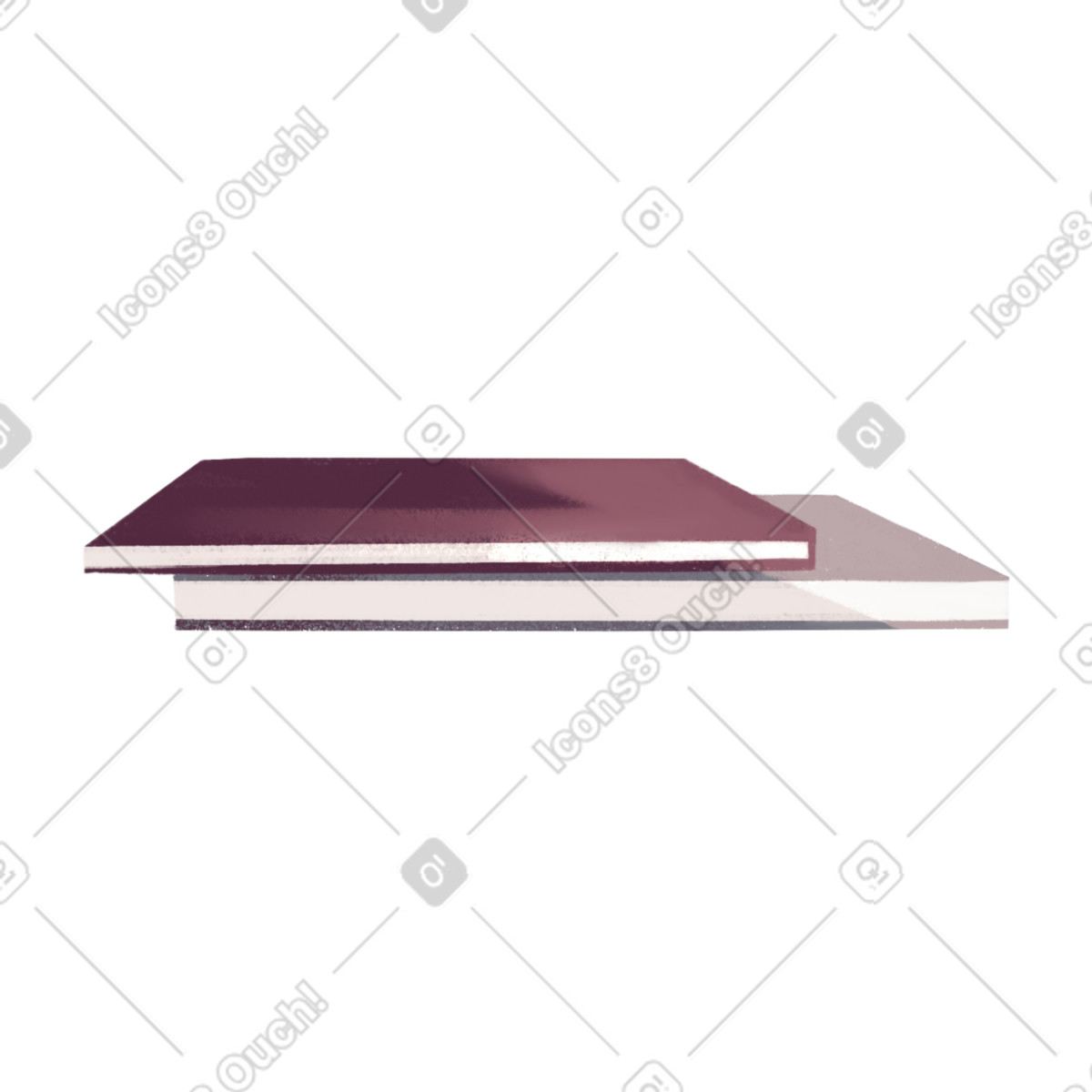 下载 Demure 风格的 Books 插画，支持 PNG、SVG 格式