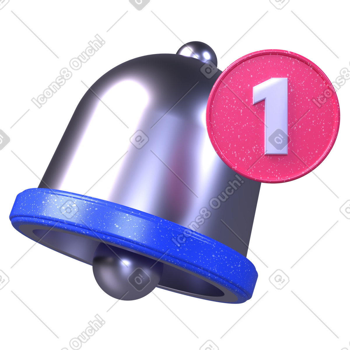 Unread notification badge, Pending activity notification, New update reminder illustration in PNG, SVG