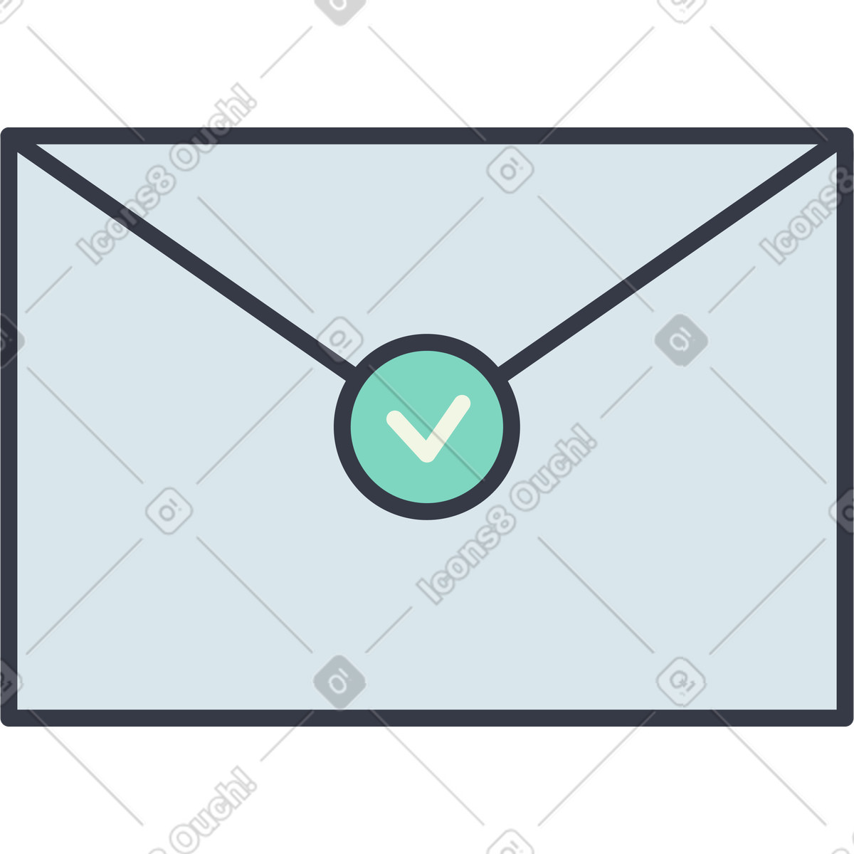 Posta illustrazione in stile Abstract scarica in PNG, SVG