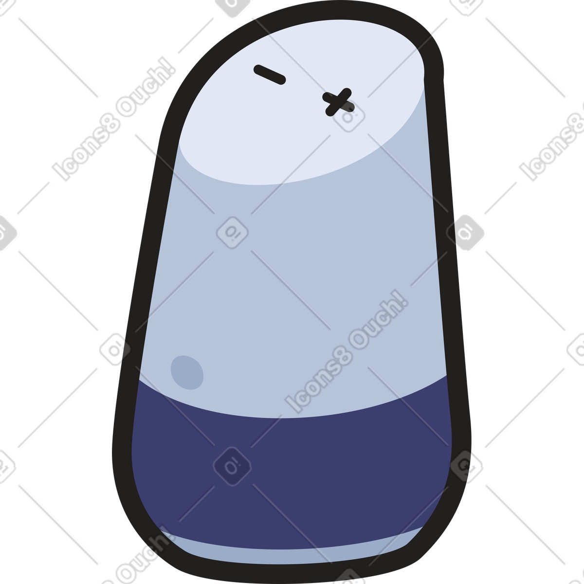 Smart speaker illustration in Clipart style download in PNG, SVG