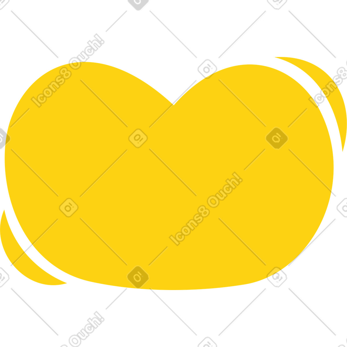 Yellow background illustration in Active style download in PNG, SVG