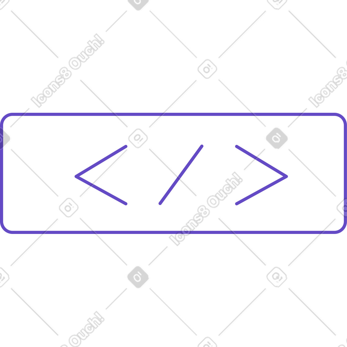 Popup con codifica illustrazione in stile Rainbow scarica in PNG, SVG