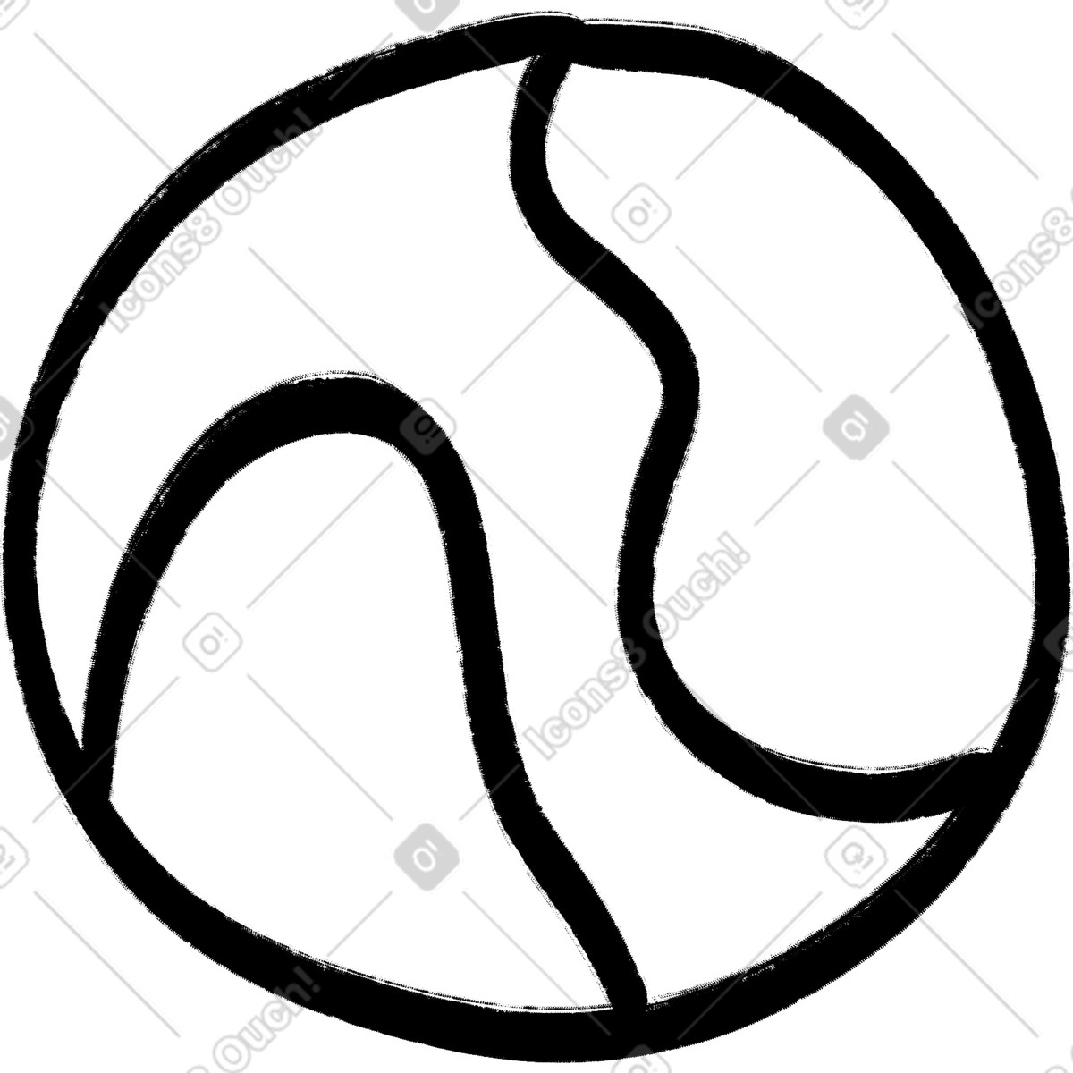 Ilustração de Planeta em no estilo Fabulous para baixar em PNG, SVG