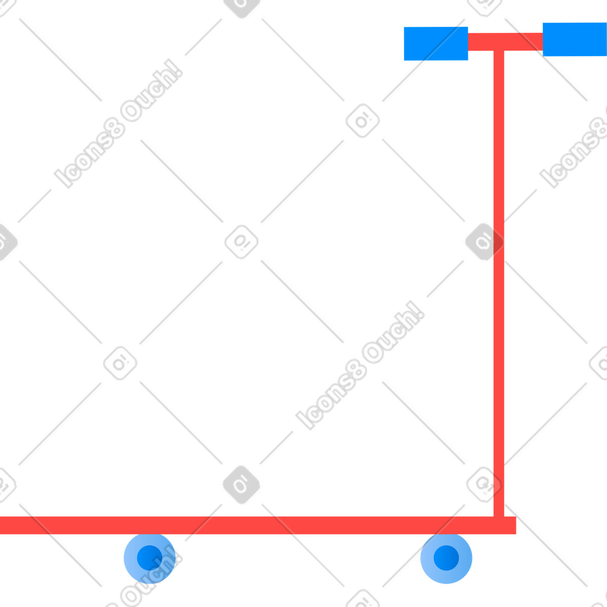 Roller-Illustration im Clip-Stil als Download in PNG, SVG