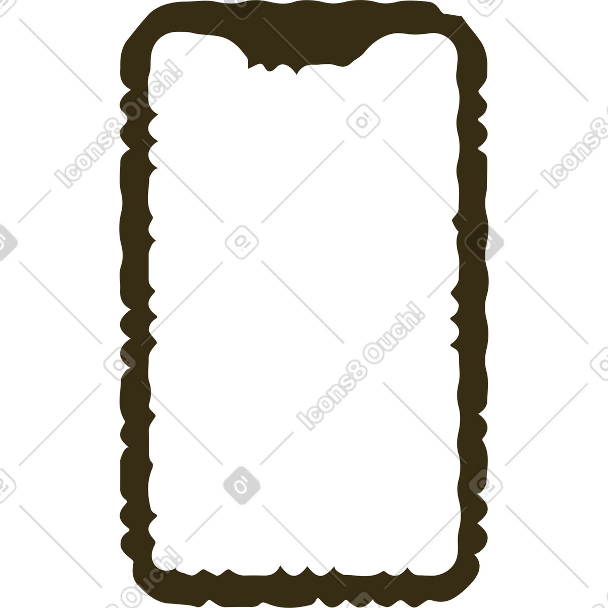 Phone-Illustration im Bermuda-Stil als Download in PNG, SVG