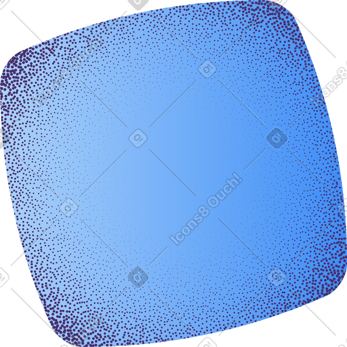 Gradient background rectangle with grain texture and rounded corners illustration in style download in PNG, SVG