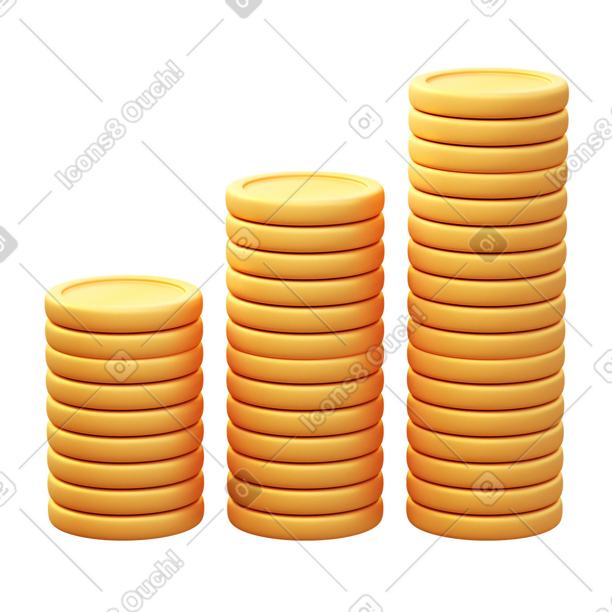 Ilustração de Performance vendas em no estilo 3D Fluency para baixar em PNG, SVG