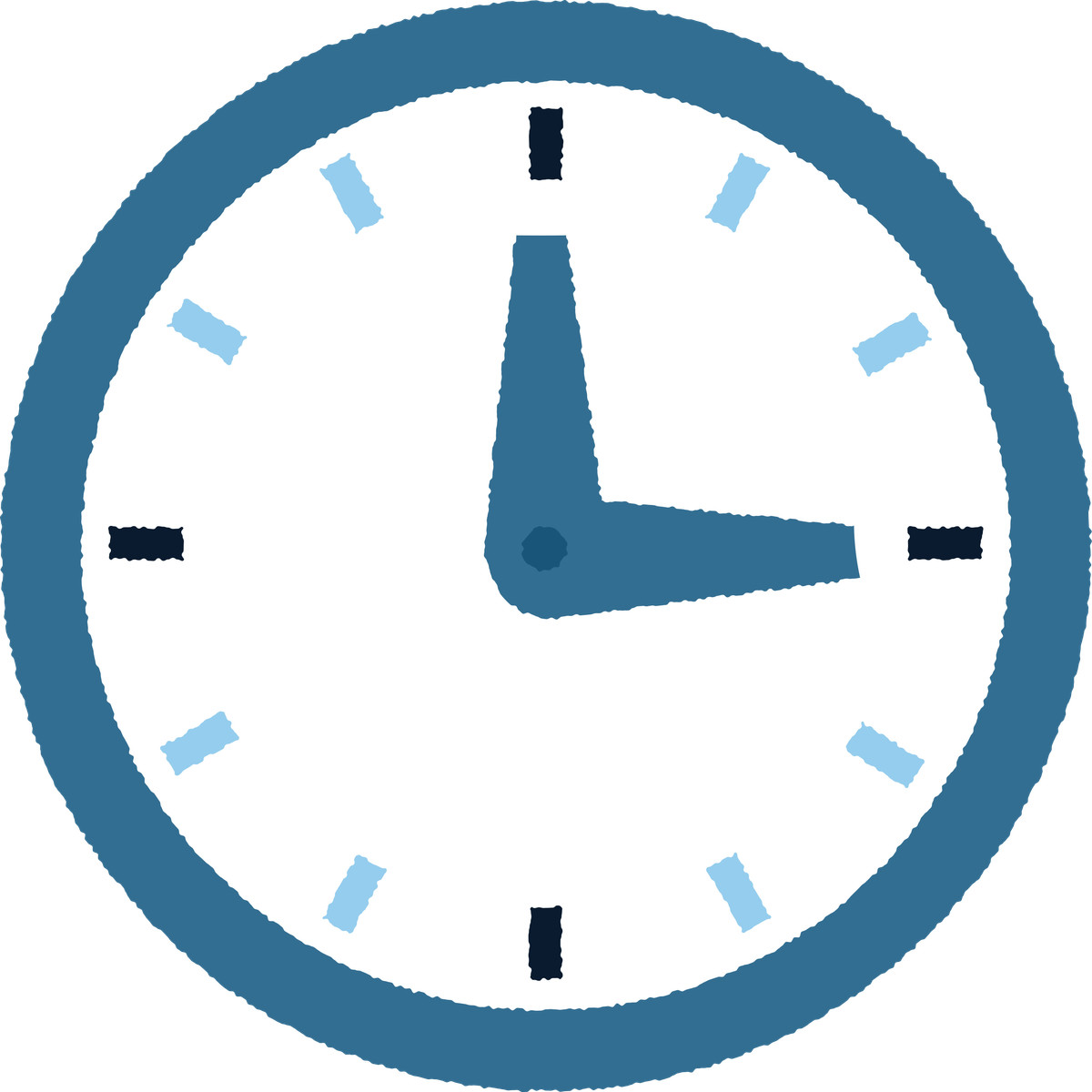 Cherry 스타일의 Clock 일러스트레이션 PNG, SVG 다운로드