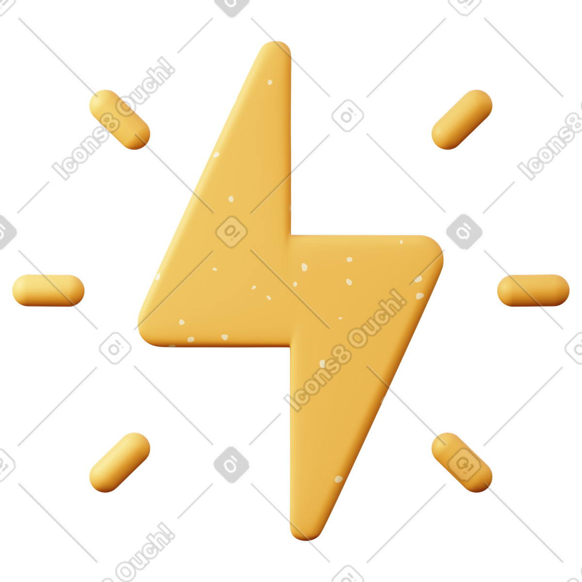 下载 3D Sugary 风格的 Conflict 插画，支持 PNG、SVG 格式