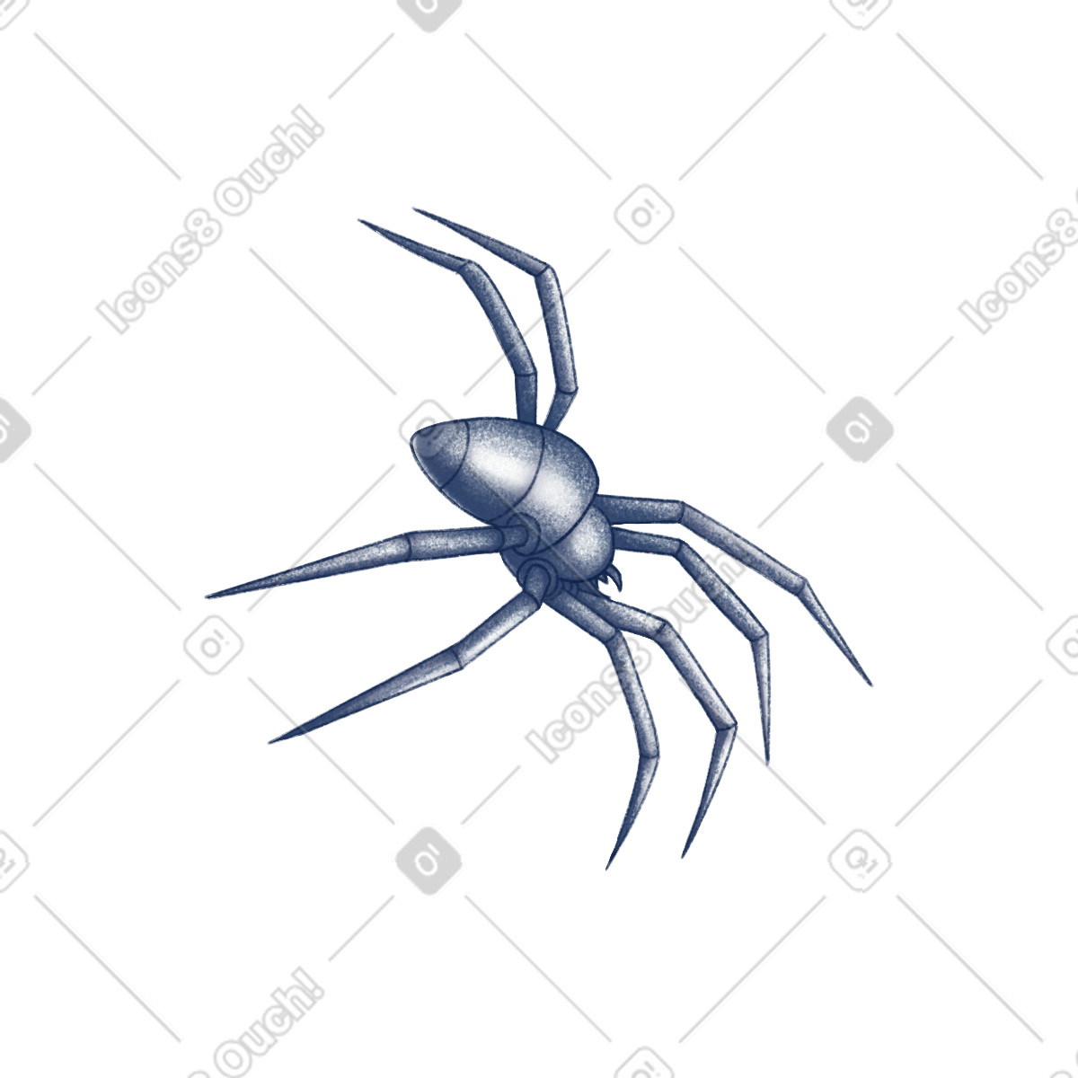 下载 Haze 风格的 Spider 插画，支持 PNG、SVG 格式