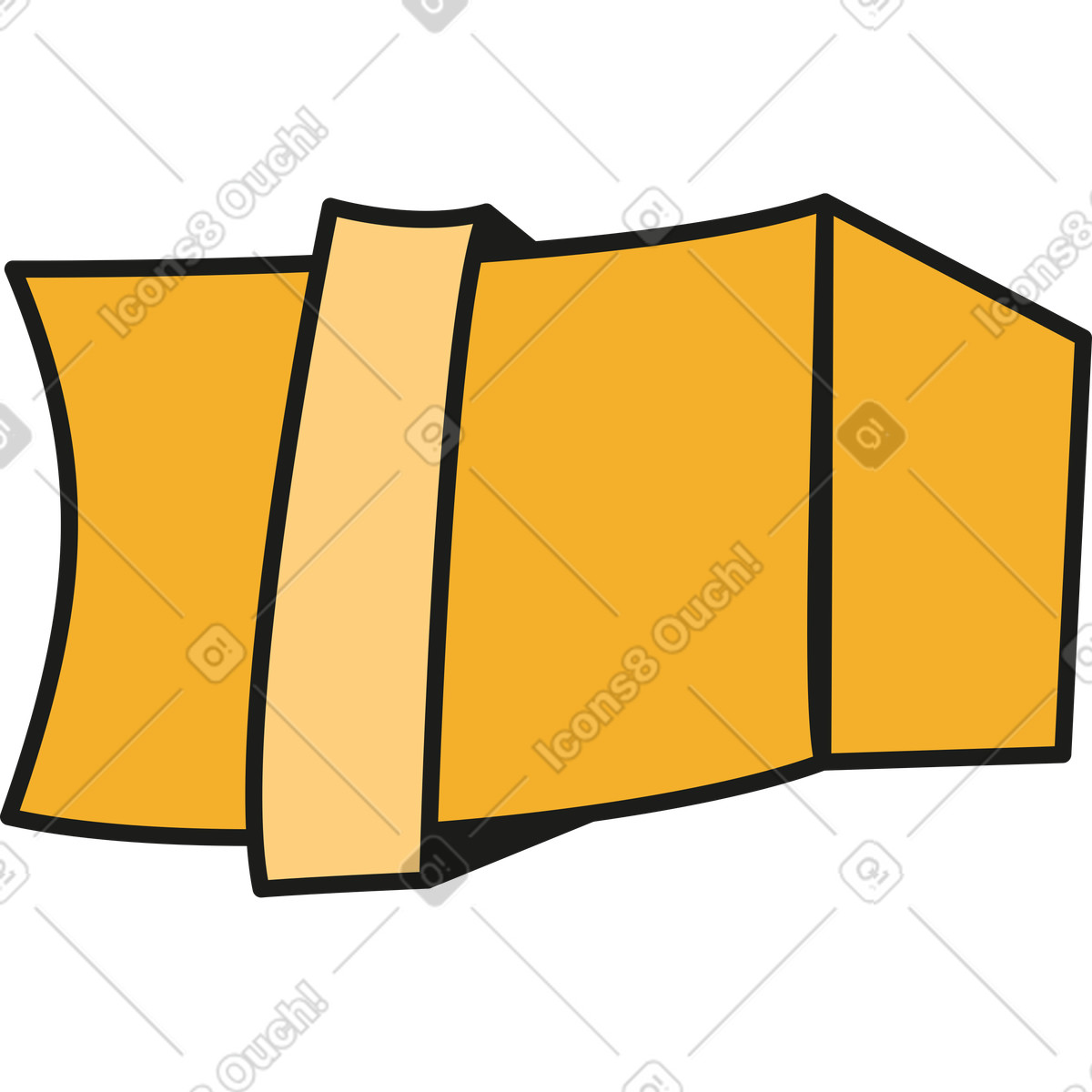 Rubber スタイルの Box のイラストをPNG、SVG形式でダウンロード